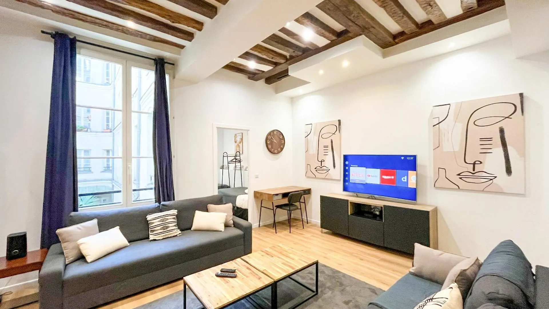 Urban Flat 67 - Spacious Flat In Central Paris